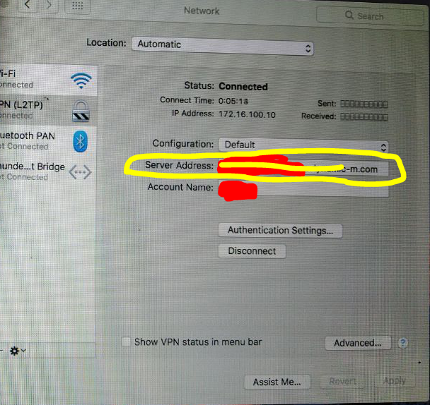 Meraki Client Vpn Mac