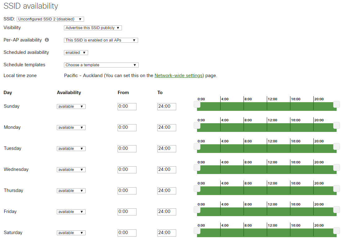 Schedule Templates - The Meraki Community