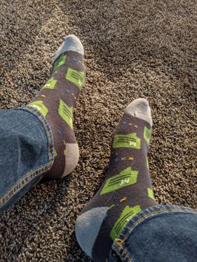Meraki Community socks (feet not included)