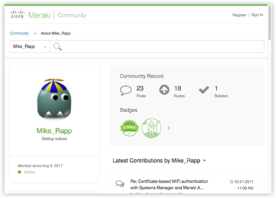 mike_rapp.png Profile with CMNO badge